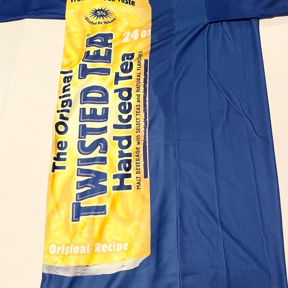 Twisted Tea Adult Fleece One Piece Snuggie Beer Promo - Picture 3 of 14